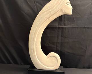 David Fisher Cast Stone Sculpture The Searcher B1SF