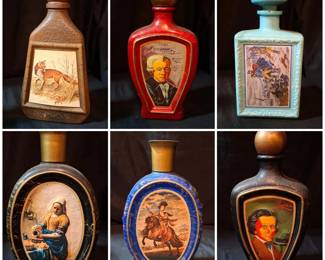 Collectible Liquor DecantersJ.W. Dant Modern Masters B2KD