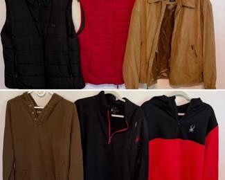 Mens Outerwear Lot Incl. Heated Vest, Spyder  Weatherproof B1BM