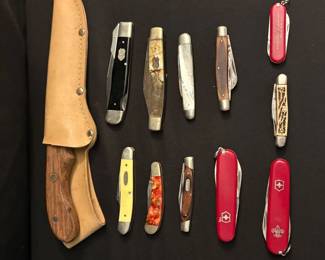 Assorted Collection of Knives Ft. Maxam, Case, Buck Creek,  More B1SF