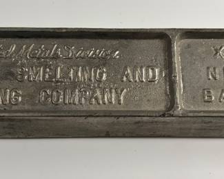3 pound nickel smelting bar