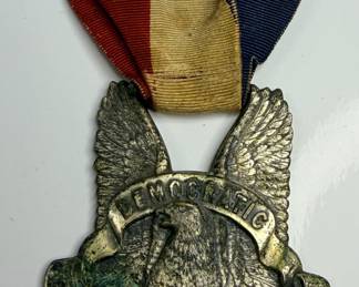 1908 Democratic national convention badge