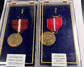 Vietnam era Coast Guard good conduct medals