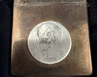 Advertising zippo
