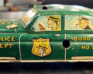 1940s Dick Tracy battery powered car