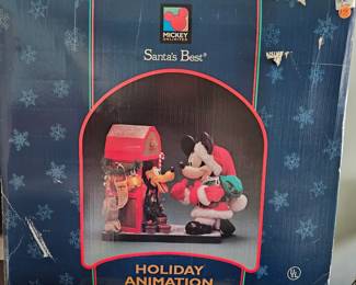 Mickey Mouse Pluto Christmas decor