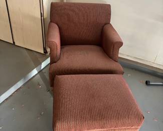 Armchair And Ottoman