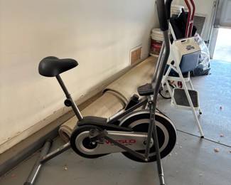 Exercise Bike Side View