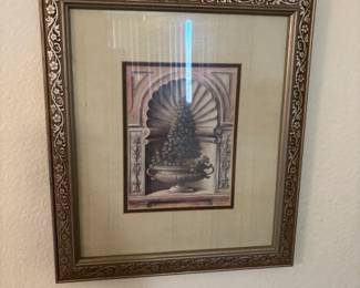 Framed Urn Art