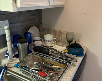 Kitchen Utensils And Glassware