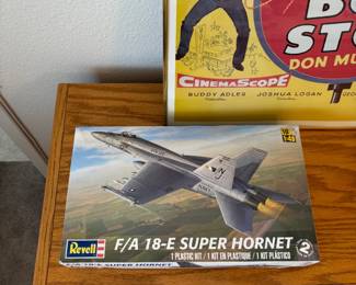 Model Aircraft Kit And Poster