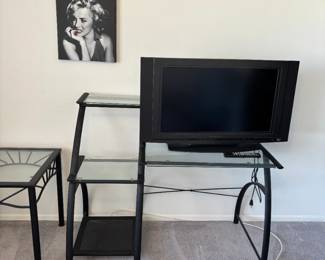 Television And Stand