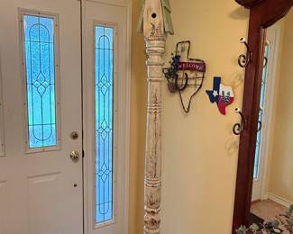 Decorative Architectural Birdhouse on Pedestal