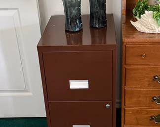 2-Drawer Metal Filing Cabinet