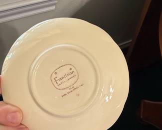 Franciscan Desert Rose Saucer