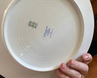 William Guérin & Co. Limoges Dinner Plate for Dulin & Martin