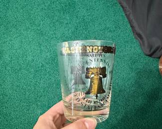 Washington Federal Savings Bicentennial Commemorative Glass