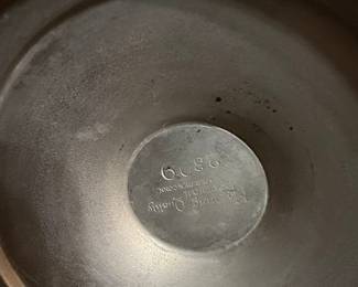 Manning Bowman Silver Plated Pierced Pedestal Basket