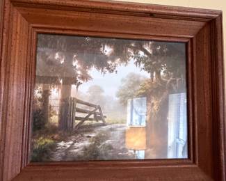 Vintage Dalhart Windberg 'One Summer Day' Framed Print
