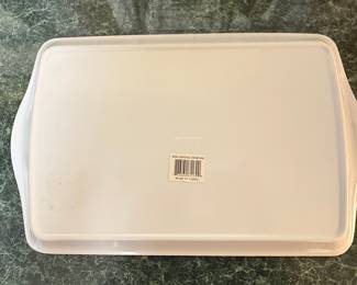 Home Essentials and Beyond Rooster Melamine Serving Tray