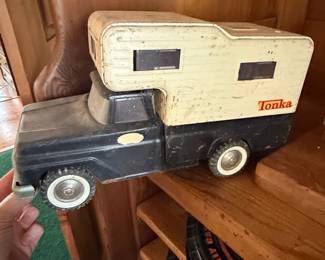 Vintage Tonka No. 530 Pickup Truck with Camper