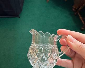 Fostoria American Clear Glass Creamer