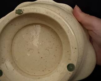 Vintage Speckled Ceramic Pitcher and Basin Set
