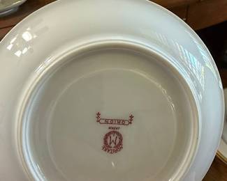 Vintage Noritake 'Orion' Pattern Porcelain Saucers