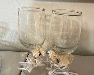 Personalized Wedding Toasting Flutes