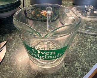 Vintage Anchor Hocking Oven Originals 4-Cup Measuring Cup #499