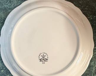 Homer Laughlin Best China Scalloped Plate