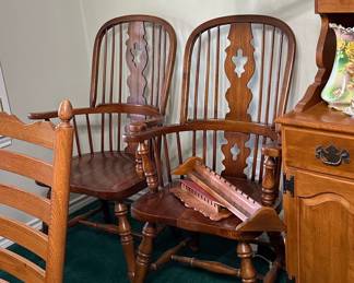 Nichols & Stone Windsor Armchairs