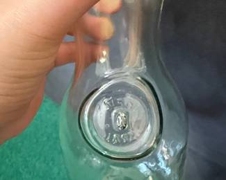 Vintage Paul Masson "Since 1852" Glass Carafe