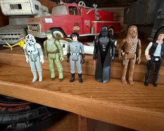 Vintage Kenner Star Wars Action Figure Lot (6 Figures)