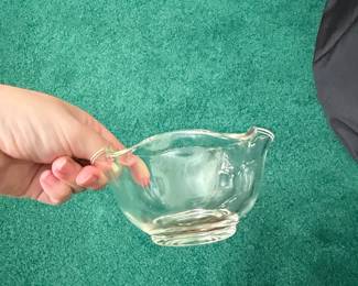 Vintage Duncan & Miller Canterbury Clear Glass Bowl