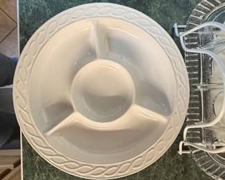 Lillian Vernon Divided Serving Platter