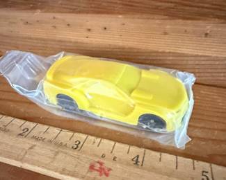 General Mills Cereal Promotional Yellow Sports Car