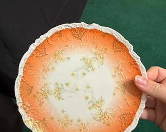 Karlsbad Austria Porcelain Floral Plate