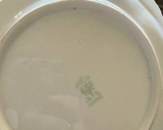Antique Austrian Porcelain Divided Serving Plate