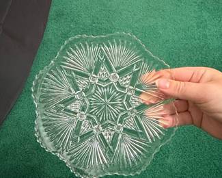 EAPG McKee Brothers Champion Pattern Glass Plate