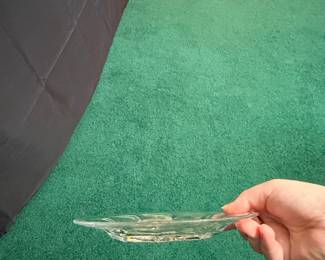 Vintage Heisey 'Colonial' Pattern Clear Glass Plate