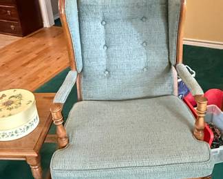 Vintage Traditional Wingback Armchair