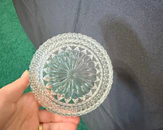 Vintage Anchor Hocking Wexford Pressed Glass Berry Bowl