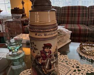 Vintage German Beer Stein