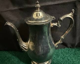 Silver-Plated Coffee Pot