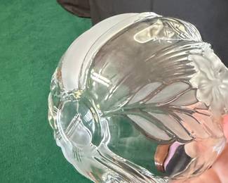 Mikasa Satin Orchid Crystal Bowl