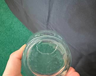 Clear Glass Hurricane Candle Holder