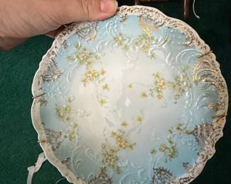 Antique Carl Knoll Karlsbad Porcelain Cabinet Plate