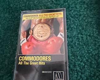 Commodores - All The Great Hits (Cassette Tape)