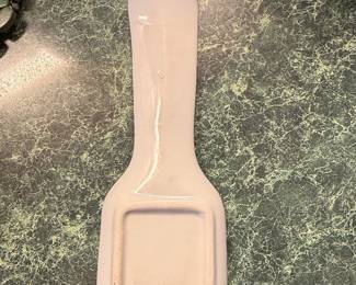 Garden Vegetables with Checks Design Spoon Rest